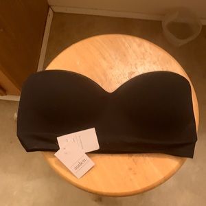 NWT Black Medium Bra Halter Style
